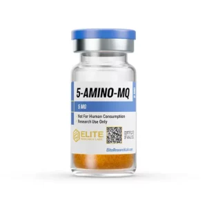 5-Amino-1MQ 5mg research peptide vial by Elite Research Labs